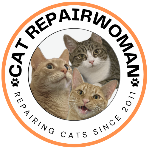 Cat Repairwoman logo
